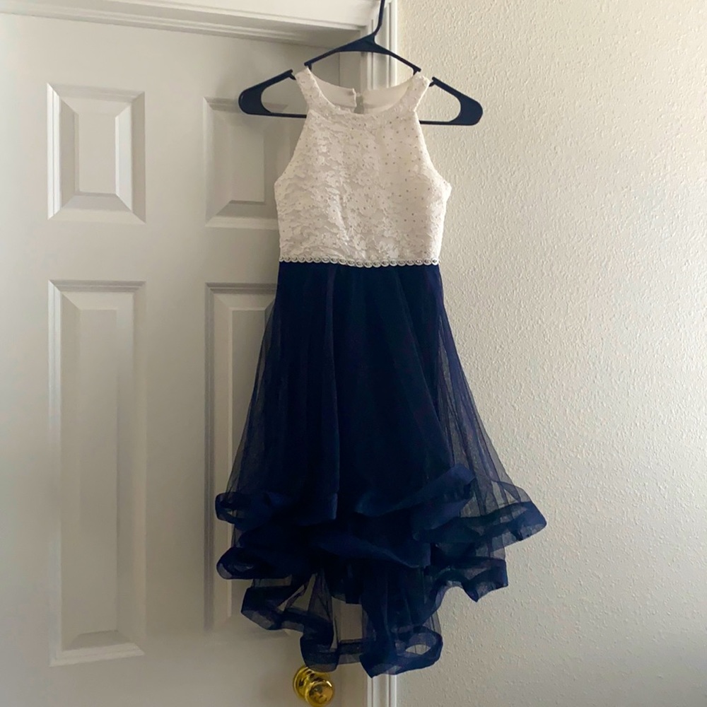 Formal Girls Halter Dress